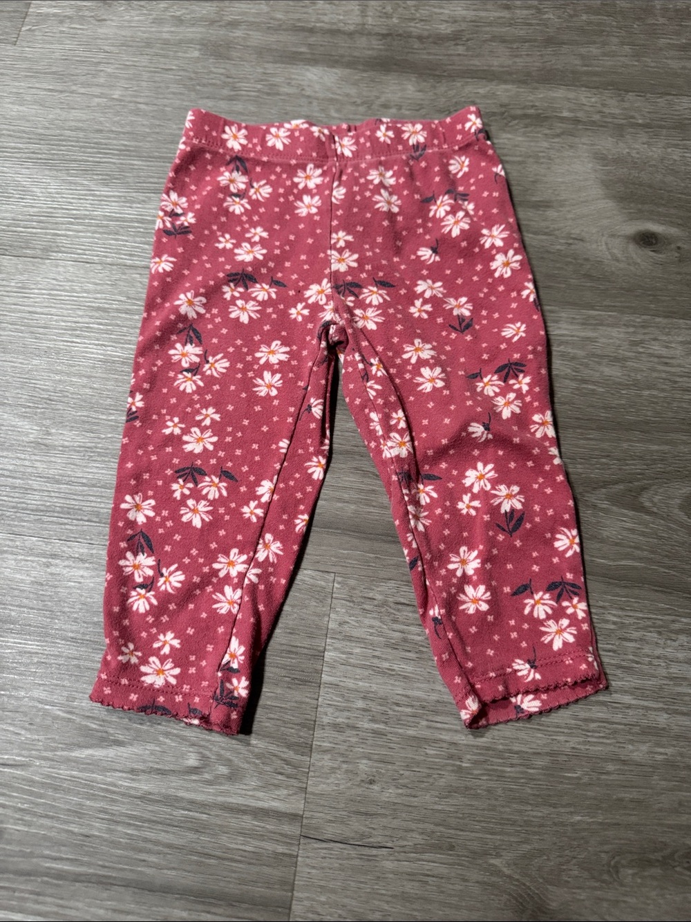 Carters Pink Floral Pants